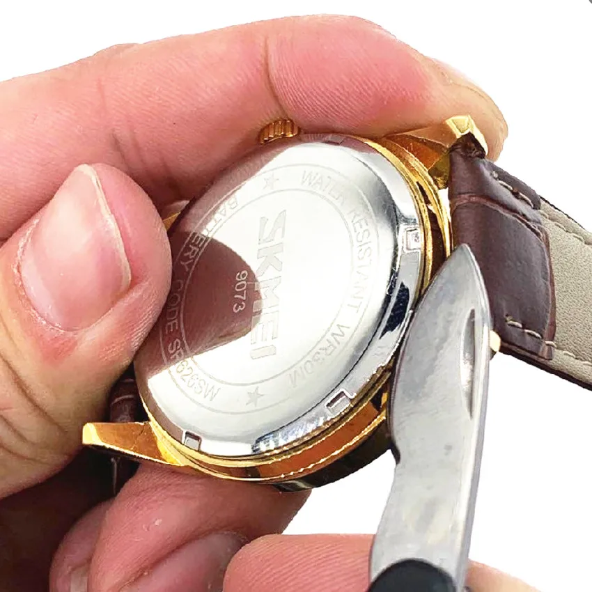 Футляр для часов с двойной головкой и ножом, инструменты для обслуживания задней крышки часов