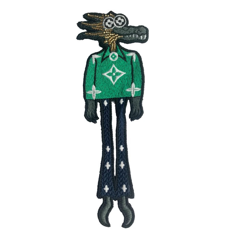 
Wholesale Custom iron on Patches Cartoon Anime Embroidered Badge Patch 