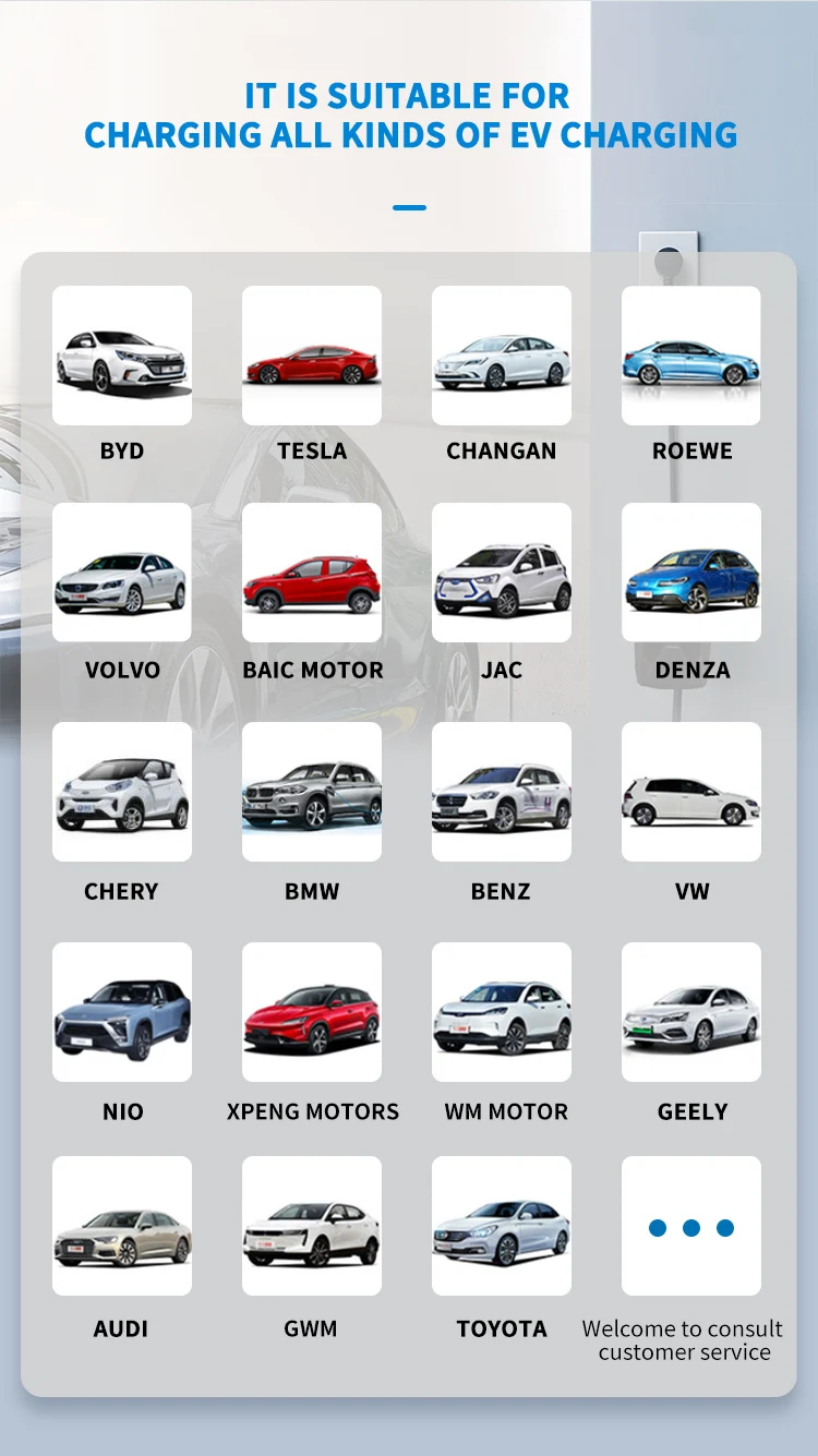 EVSE Type 1 SAE J1772 ev charging cable 16A Single Phase ev car charger for tesla