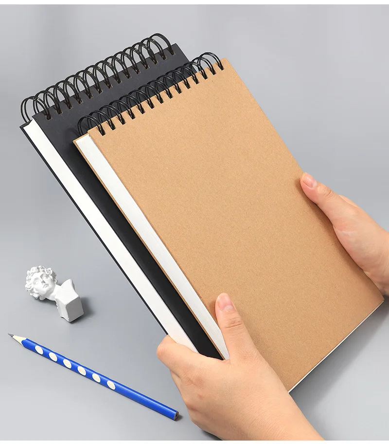 custom B5 watercolor sketchbook cotton paper spiral drawing book