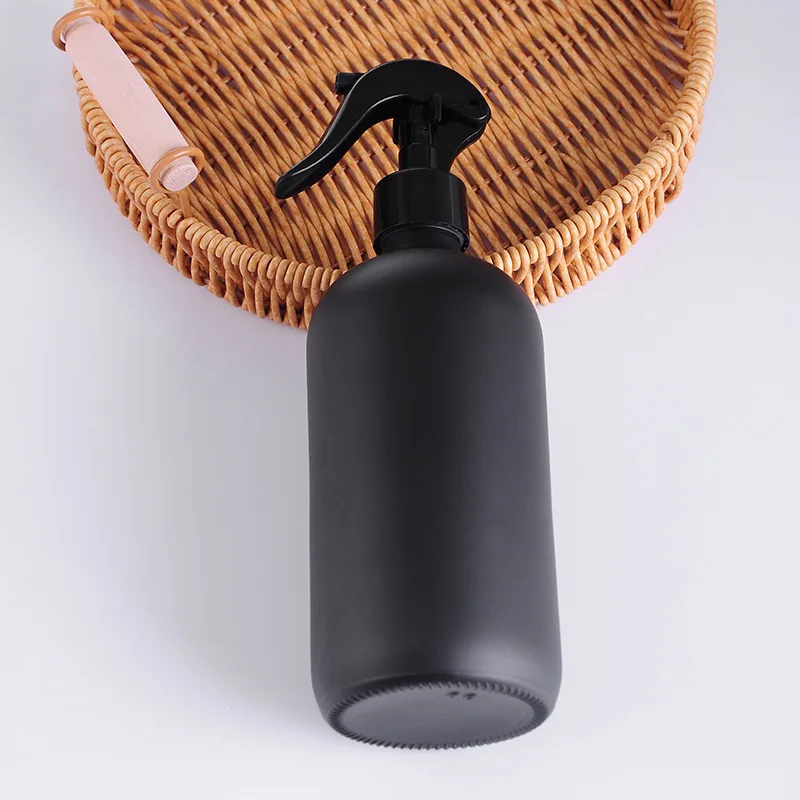 Wholesale 200ml PET Plastic Spray Bottle Housekeeping Packaging Round Shoulder High Pressure Hair Spray Bottle