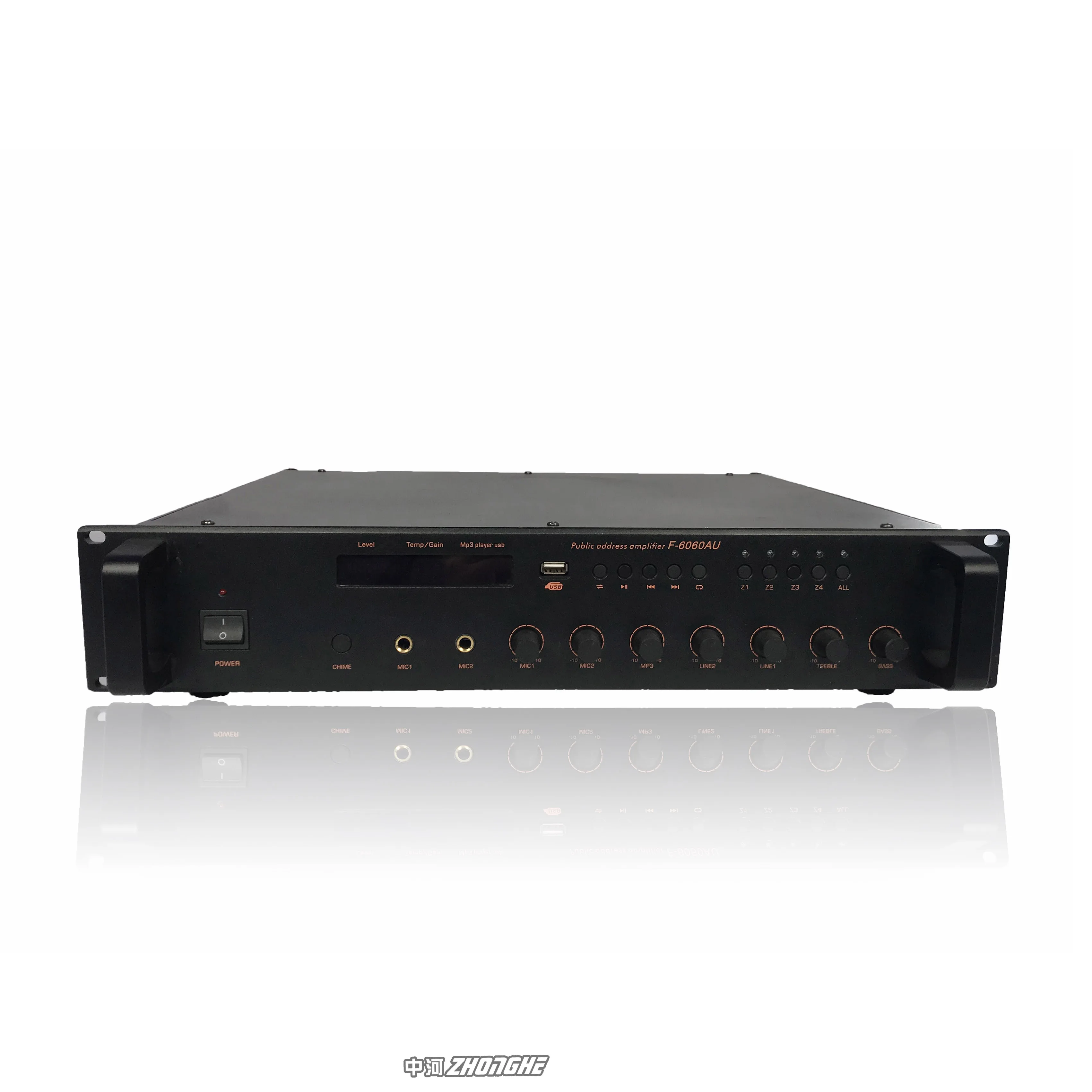 F-6150AU 4 channel professional power amplifier 150W live broadcasting power supply amplifier