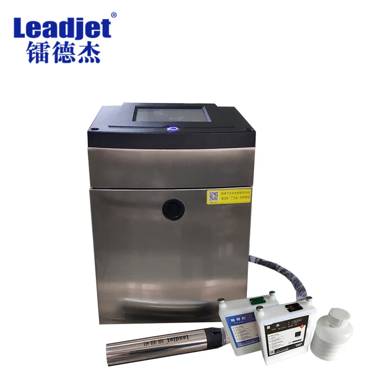  Leadjet V380P струйный принтер с белыми чернилами/машина для кодирования номера партии кабельных