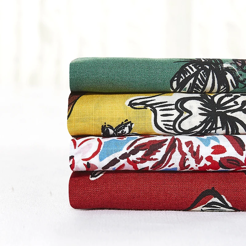 Hot Sale New Hawaiian print fabric for shirt   A3A4A5