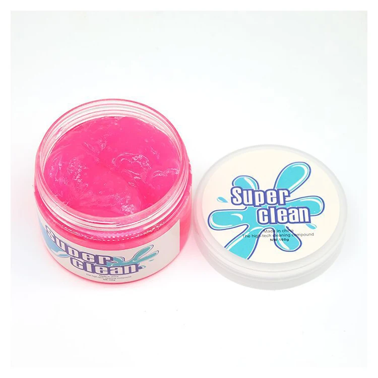 2022 Hot Selling Educational Toys Transparent Slime Keyboard Dusting Tool Cleaning Gel No Odor Crystal Mud