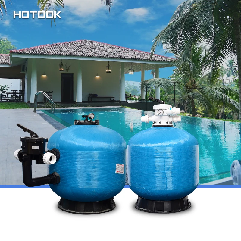 Commercial Fiberglass Sand Filter Pump System Square Spa & Pool Cleaner Side/Top-mount Square Cartridge Structure Swimming Pools