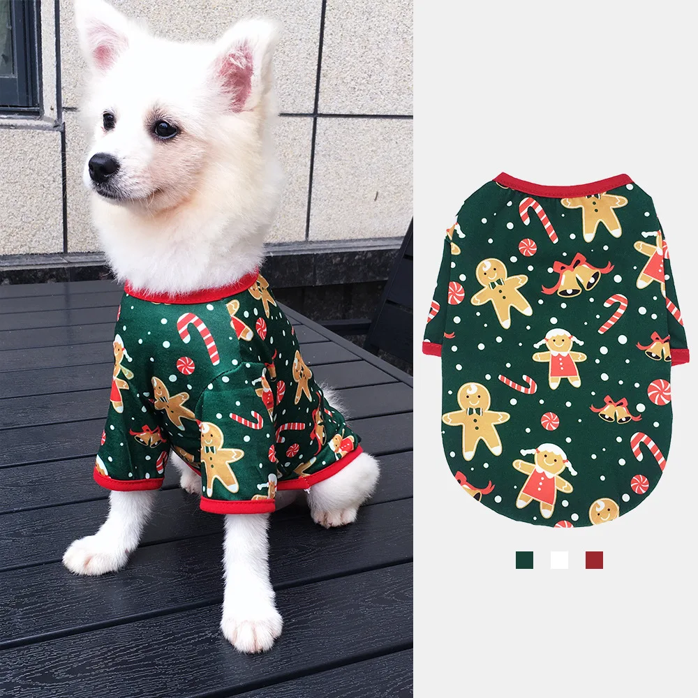 
Christmas Design Cozy Winter Pet Dog Vest Coat Warm Outdoor Winter Jacket Clothes 