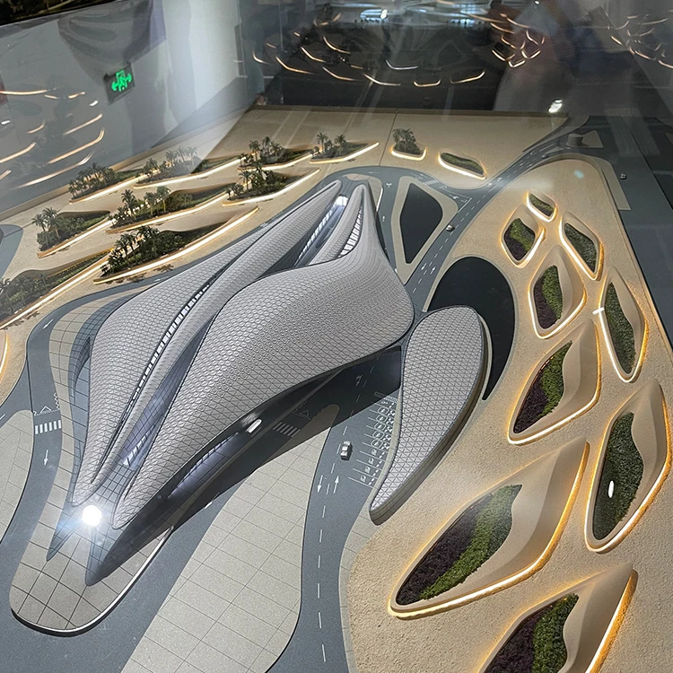 pavilion model miniature ancient building mosque church rapid prototype 3D service Architecture manufacturer in China
