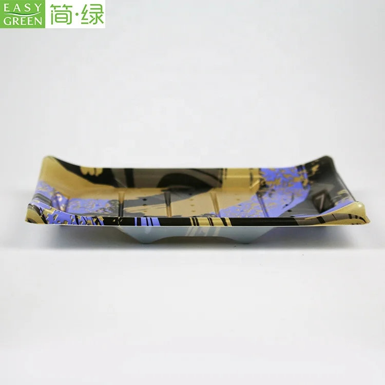 Plastic Sushi Tray with Clear Lid, Disposable Cake Containers, Disposable To Go Boxes for Sushi, Cookie, Fruits, Desserts