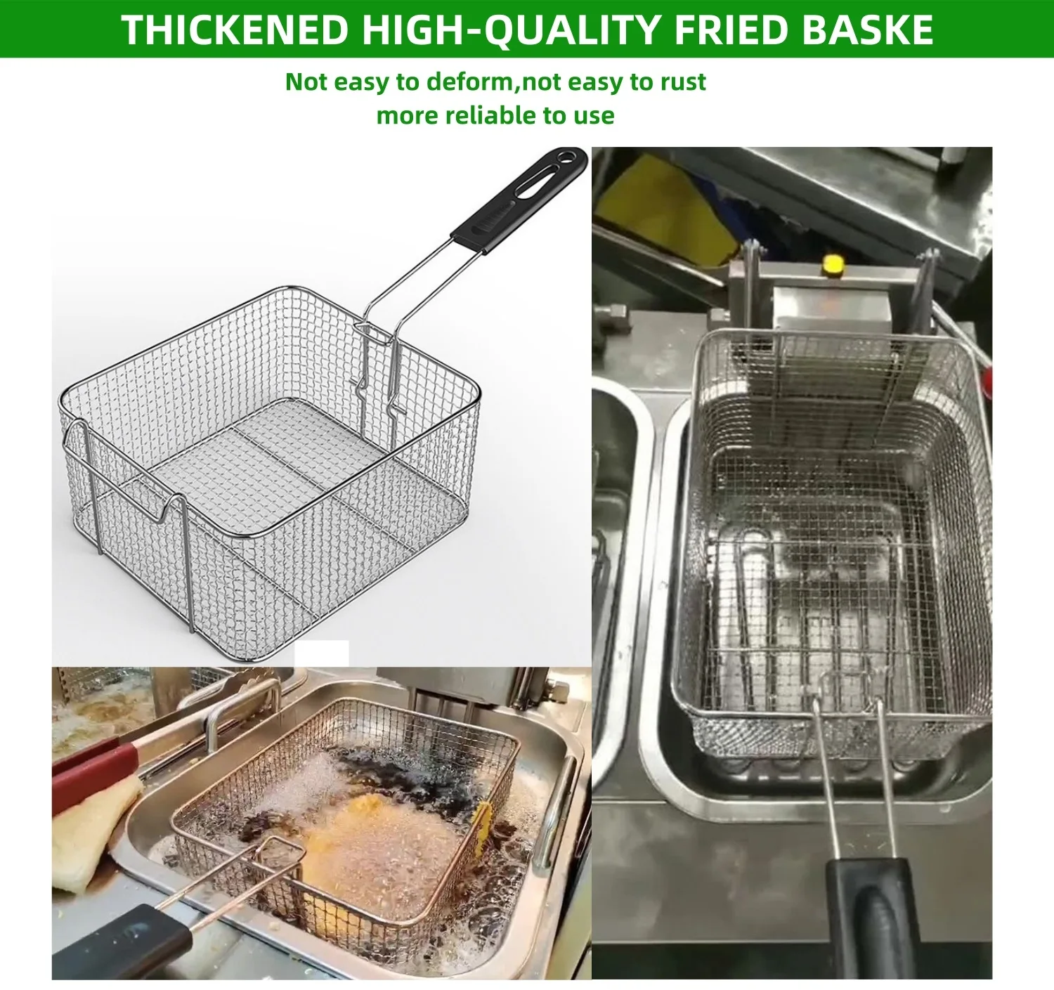 French Fry Machine Intelligent Fully Automatic Commercial Stainless Steel Countertop 2 Cans 2 Basket Provided Commercial Kitchen