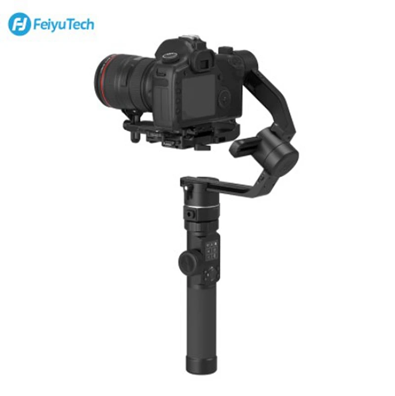 Фон для фотосъемки FeiyuTech AK4500 4 6 кг грузоподъемность 3-осевой портативный монопод с шарнирным замком DSLR Стабилизатор камеры пультом дистанционного управления непрерывного изменения фокусировки