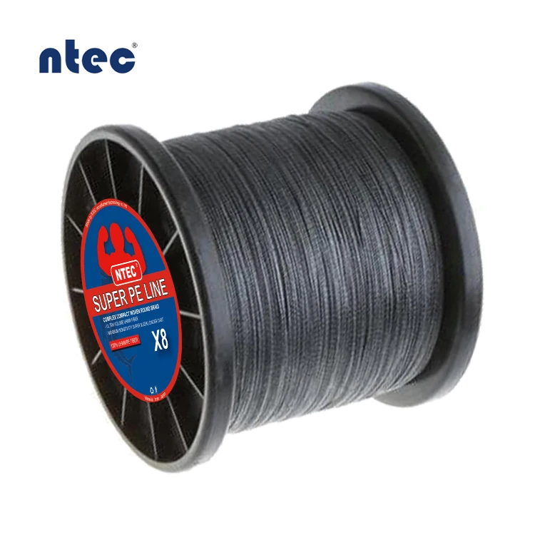 Multifilament 4 8 9 12 16 Weaves Braided Fishing Line Ultra High Molecular Weight PE Braided Line
