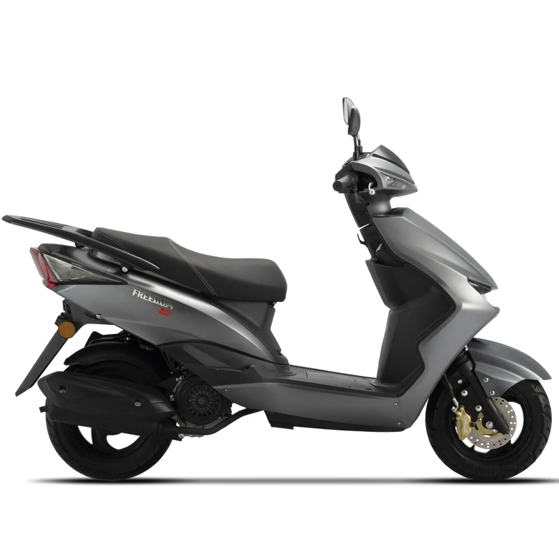 Changhua Factory customize high quality moped 125cc gasoline black motorcycle scooter gasoline 150cc gas scooters for adults