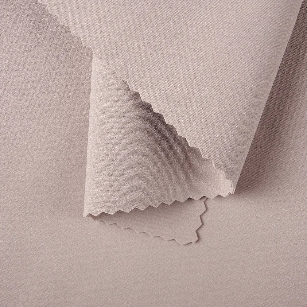 Customization  Eco-friendly spandex  High Stretch Breathable Recycled micro Interlock Fabric For Gym Yoga Wear and bar