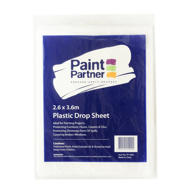 Drop Sheet 3.6m x 2.6m pack of 2 White