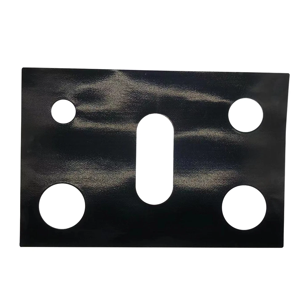 2024 hot new style Customized 5-burner ptfe stovetop protector62*41.5cm black gas stove cover burner protector liner