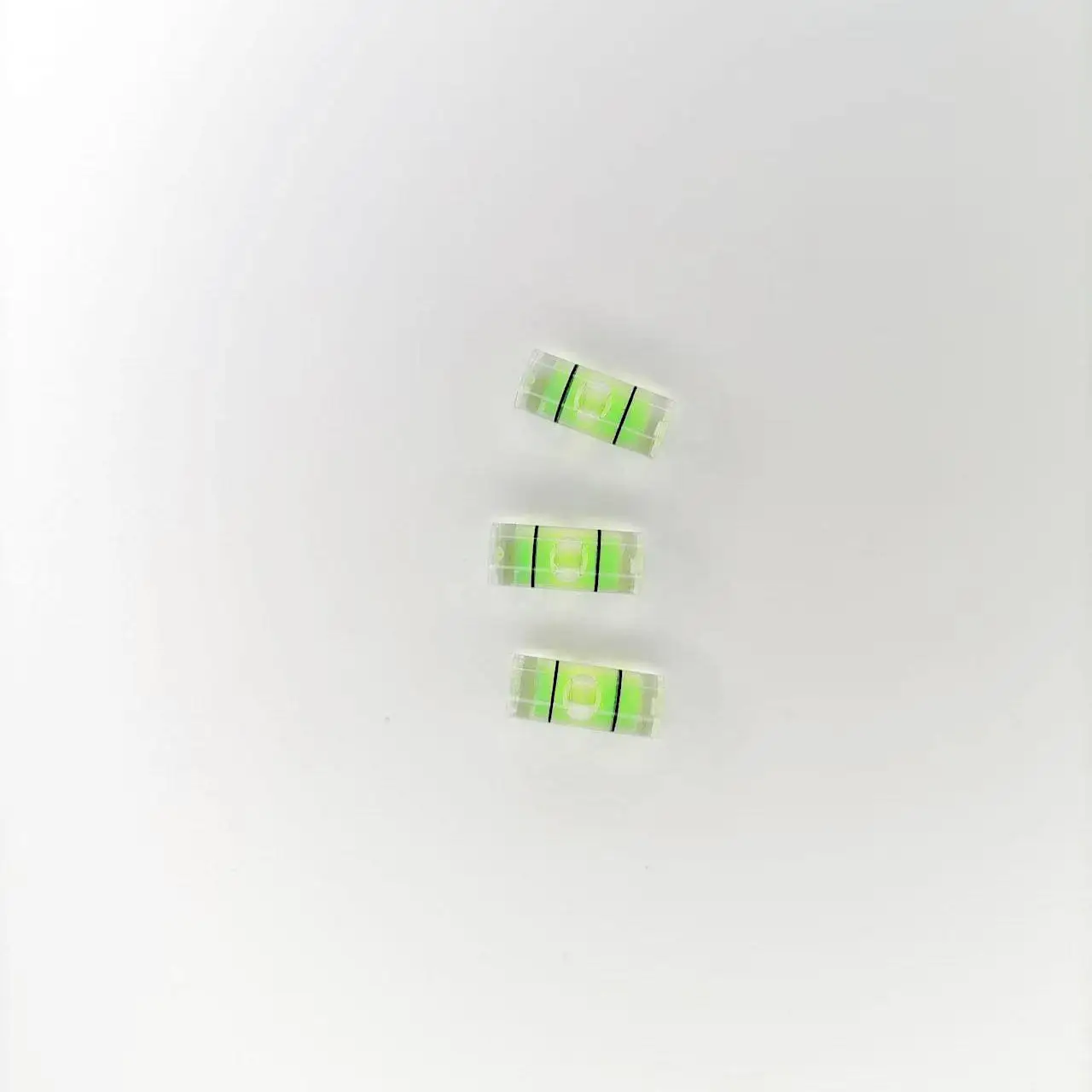 CJ-SL0512 Wholesale Plastic High Precision Liquid Spirit Level Vial Horizontal Bubble