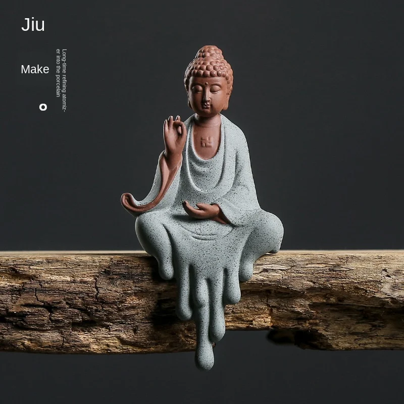  Ksitigarbha и arya avalokiteshvara украшение Будды керамический город вход ремесла сакиямуни Будда король Тибета