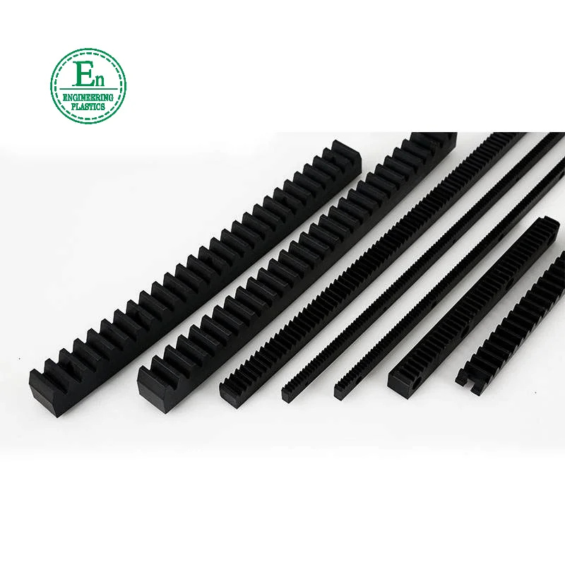 
OEM injection plastic nylon gear rack flexible pa66 gear rack and pinion for transmission 