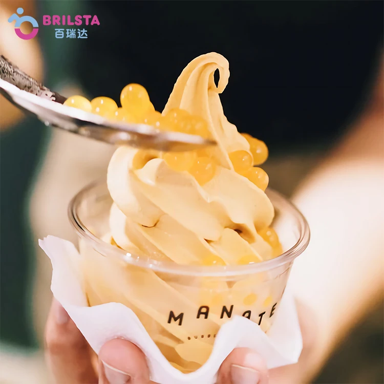 Brilsta No-Cook Instant Milk Tea Bursting Bead Bursting Egg Milk Tea Small Ingredients Popping Boba