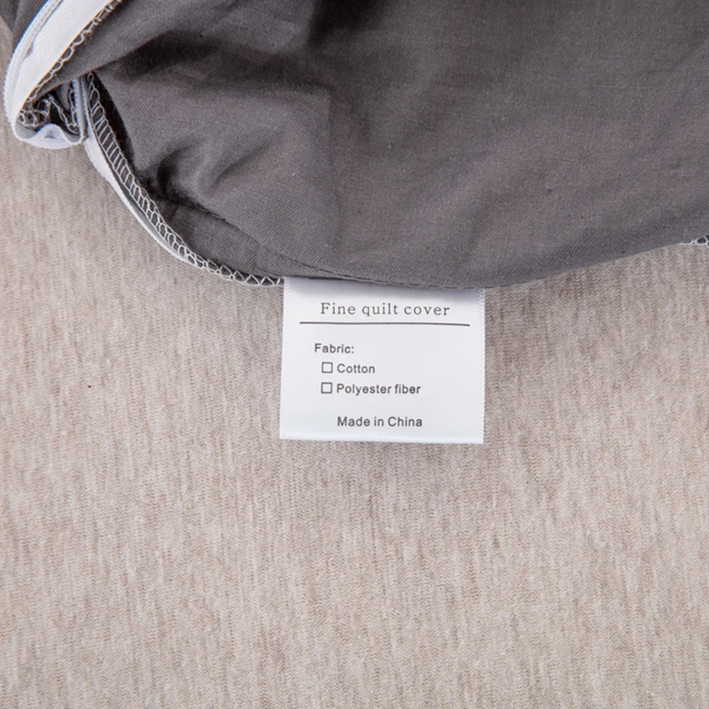 Wholesale 2022 custom quilt cover single queen quilt cover set weighted blanket quilt cover 100% cotton