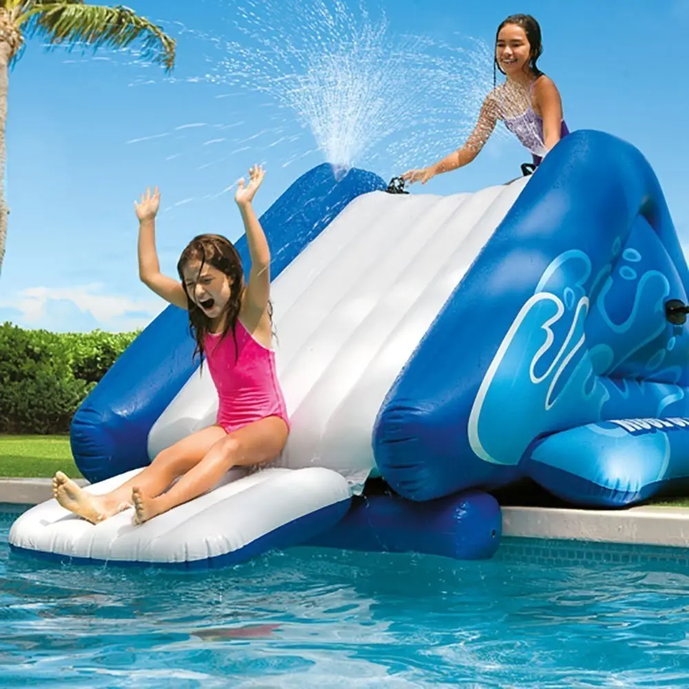 Free Shipping from US Warehouse Small Size Inflatable Water park Swimming Pool Slide for outdoor kids