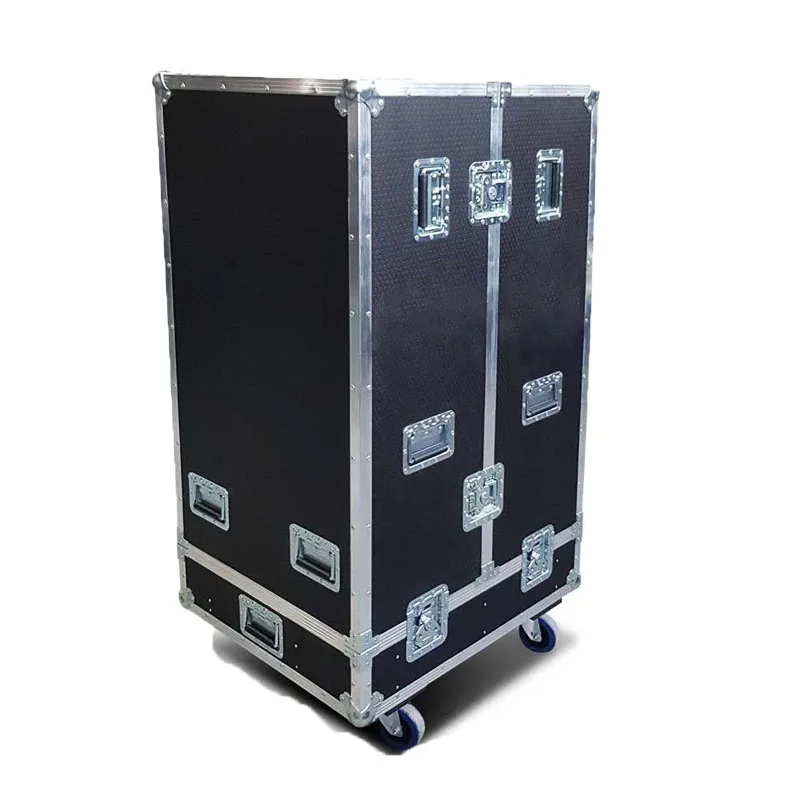 Meyer Sound LEOPARD x4 Flight Utility Road Trunk Rack Case With Wheels