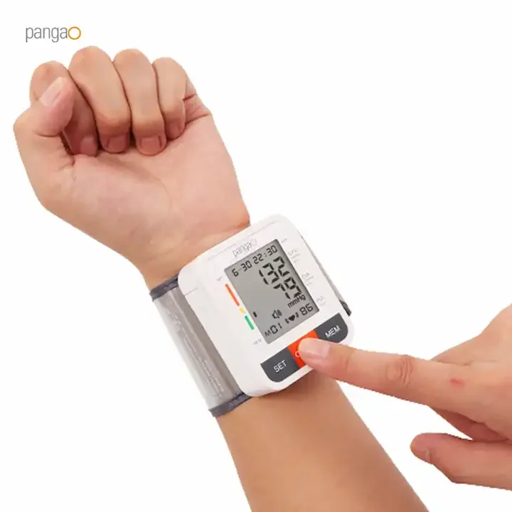 OEM Portable Smart Sphygmomanometer Digital Automatic Wrist Watch Blood Pressure BP Monitor Machine