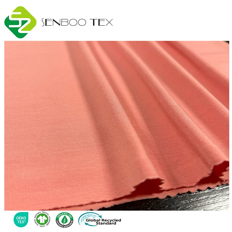 Best Quality Oeko Tex Bamboo Fabric Spandex Dyed Pattern Sleepwear Shirts Underwear Bedding Suits Diapers Activewear Accessories