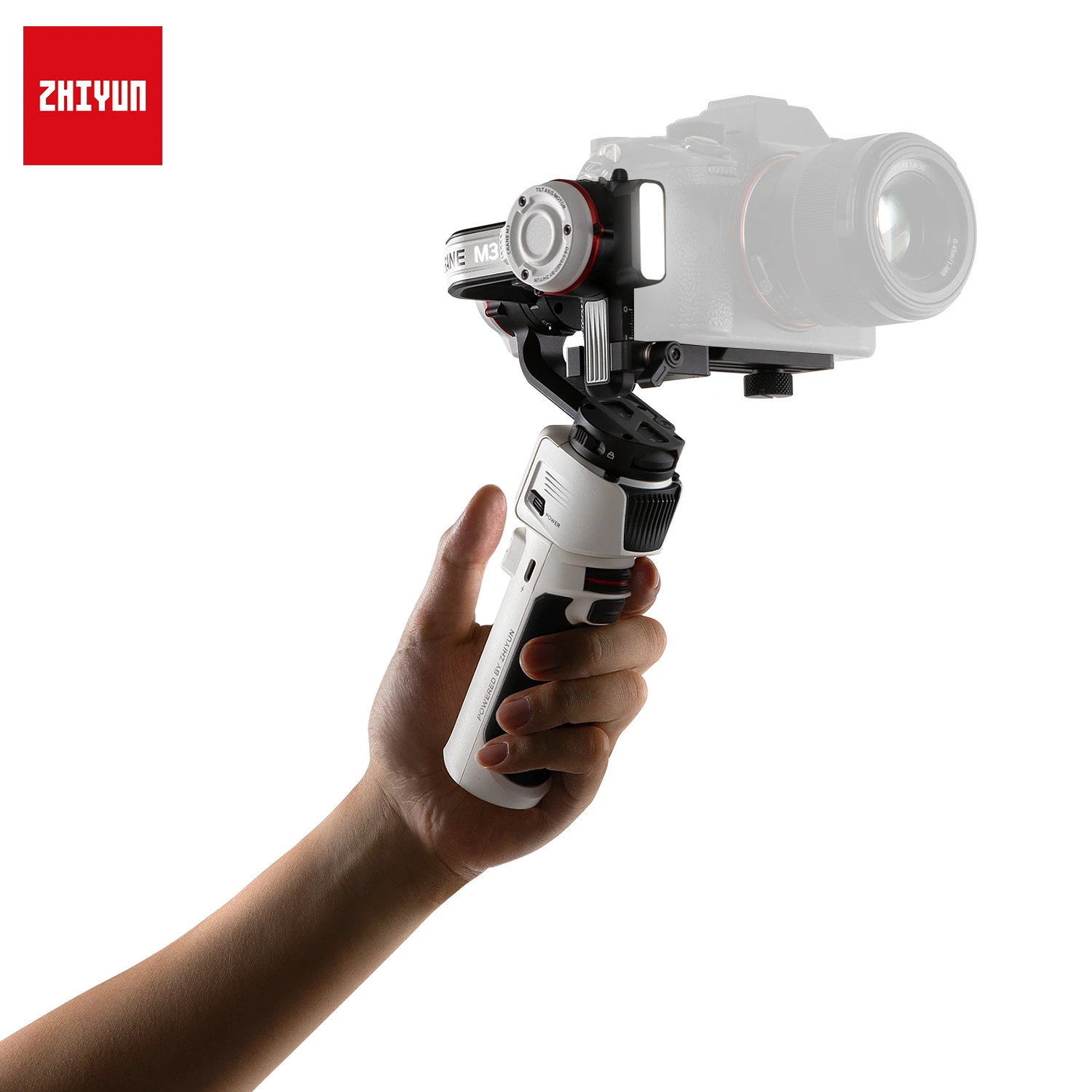 ZHIYUN Official Crane M3 Gimbal for Mirrorless Cameras Smartphone Action Cam Handheld Stabilizer for Camera iPhone 13