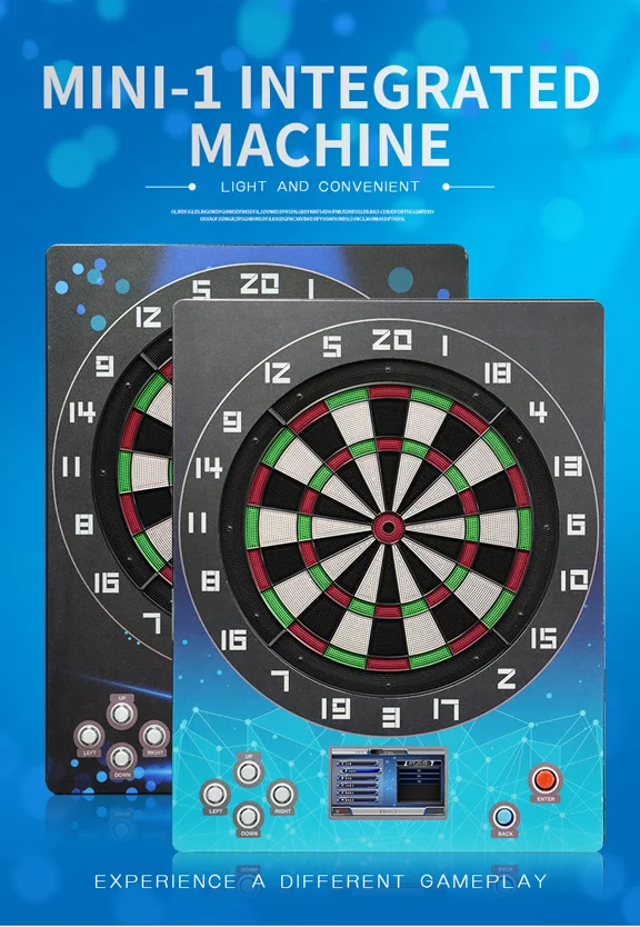 indoor sport electronic party games dart machine with darts flights