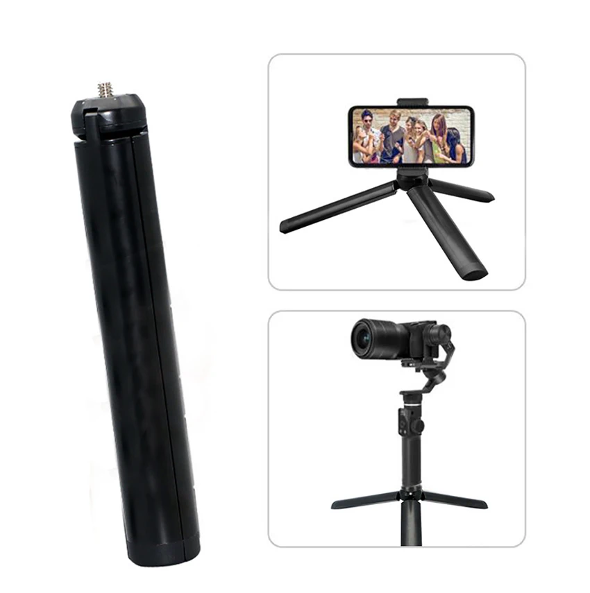Aluminum alloy desktop tripod portable bracket mobile phone selfie live bracket camera mini tripod