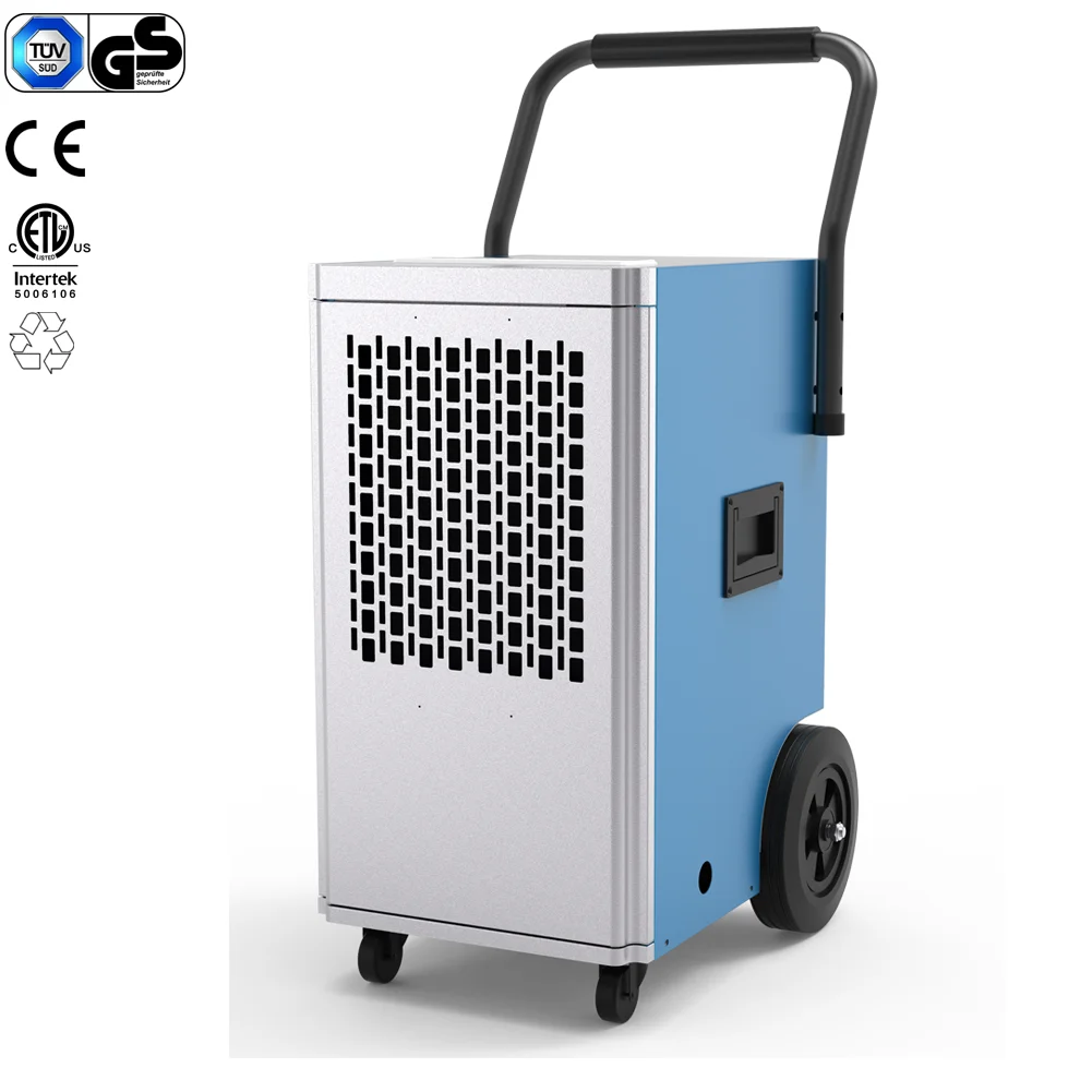 OEM Commercial Dehumidifier R410a Professional Dehumidifier 50L for Factory and Construction