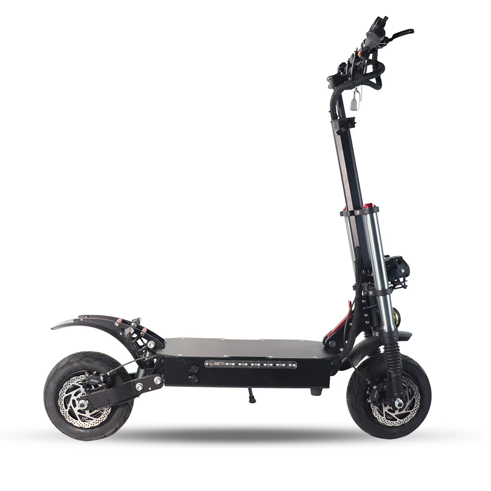11 inch off road tire 5600 Watt 60v Electric Mobility Scooter EcoRider V7  Dual Motors Two Wheels Electric Scooter All Terrain