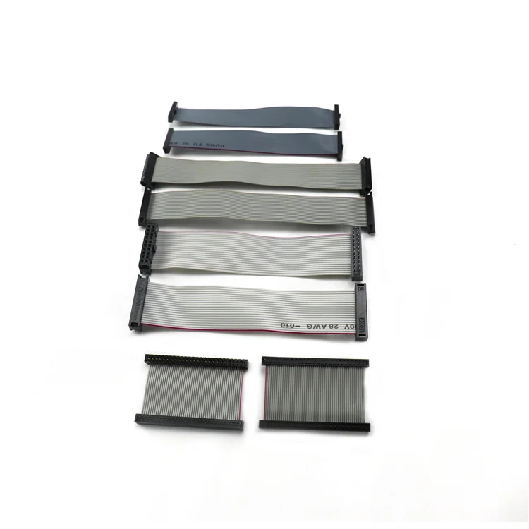 2.54mm Pitch 6P 10P 14P 16P 20P 40P IDC Flat Ribbon Cable