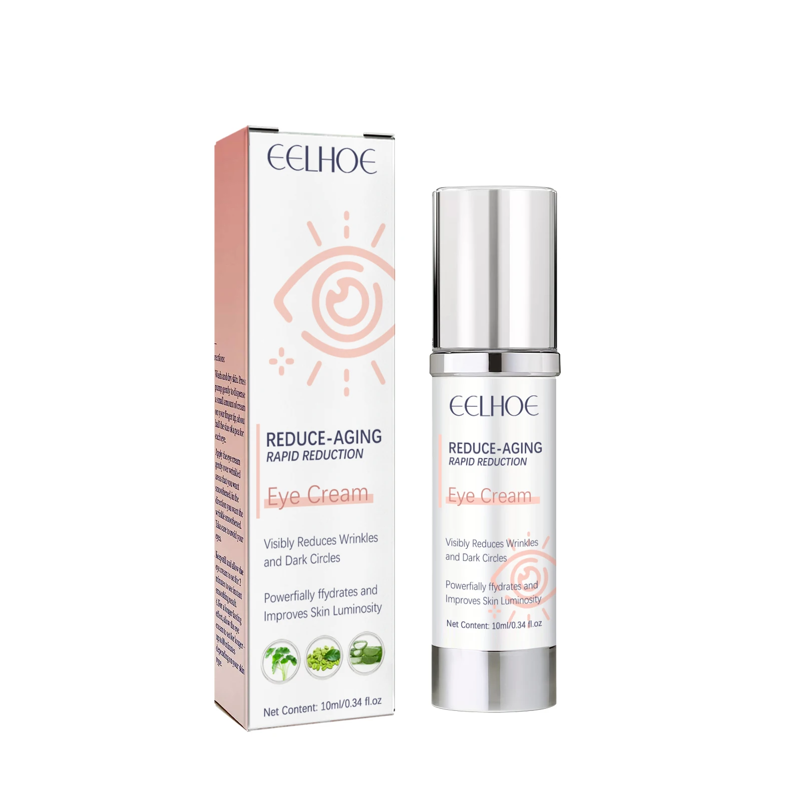 EELHOE Anti Wrinkle Firming Brightening Removal Moisturizing Aging Reduce Rapid Reduction Eye