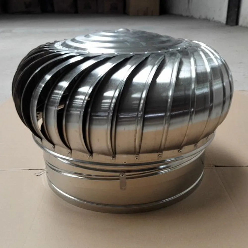 Industrial Roof Top Mounted Without Power Wind Driven Extractor Ventilation Roof Exhaust Fan