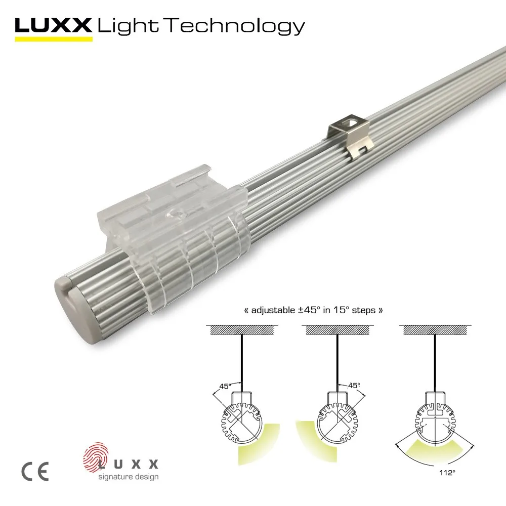 
Jewelry light T5 replacement adjustable led tube light UL cul listed DC24V aluminum profiles with good heat dissipation 