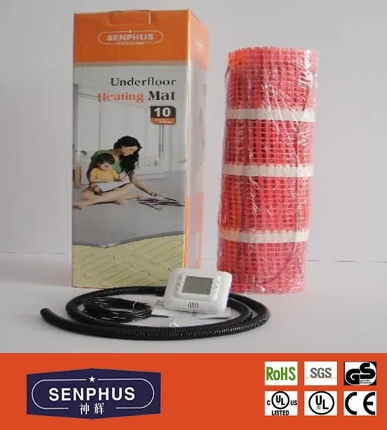 electric household family underfloor heat mat waterproof floor heating systems