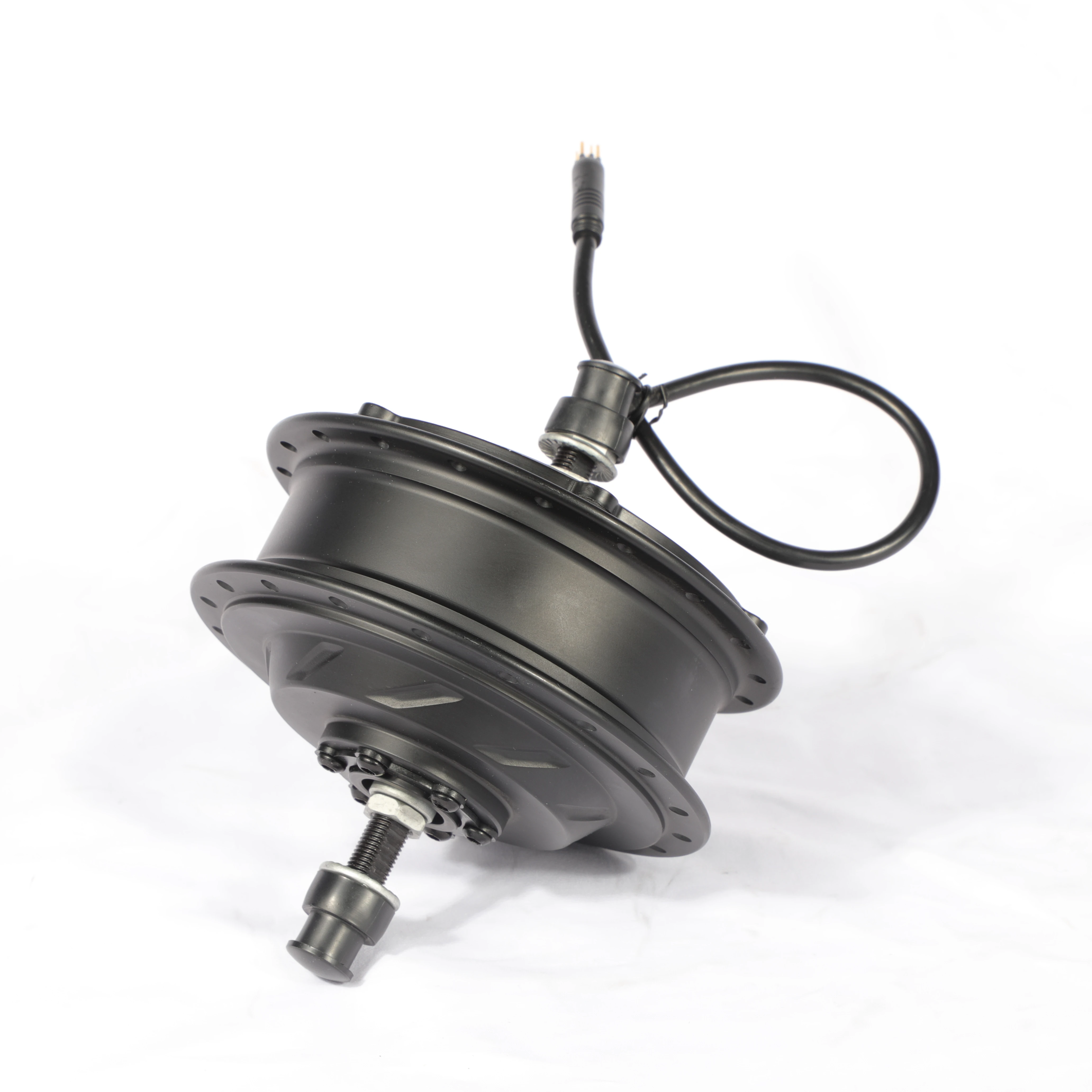 CZJB-105CQ low noise 350w 500w e-bike brushless gear hub motor with helical gear