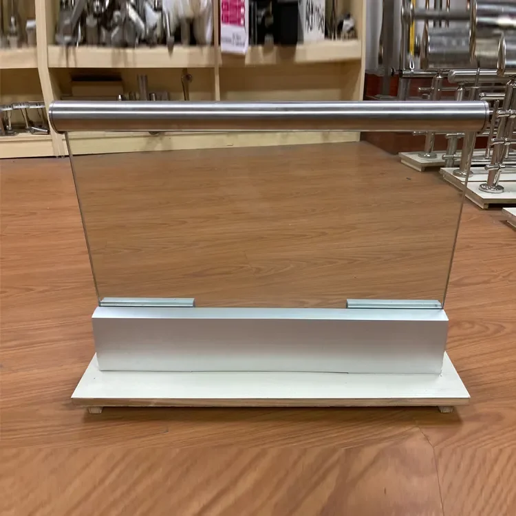 Aluminum U Profile Glass Railing U Channel Base for Frameless Glass Balcony Balustrade