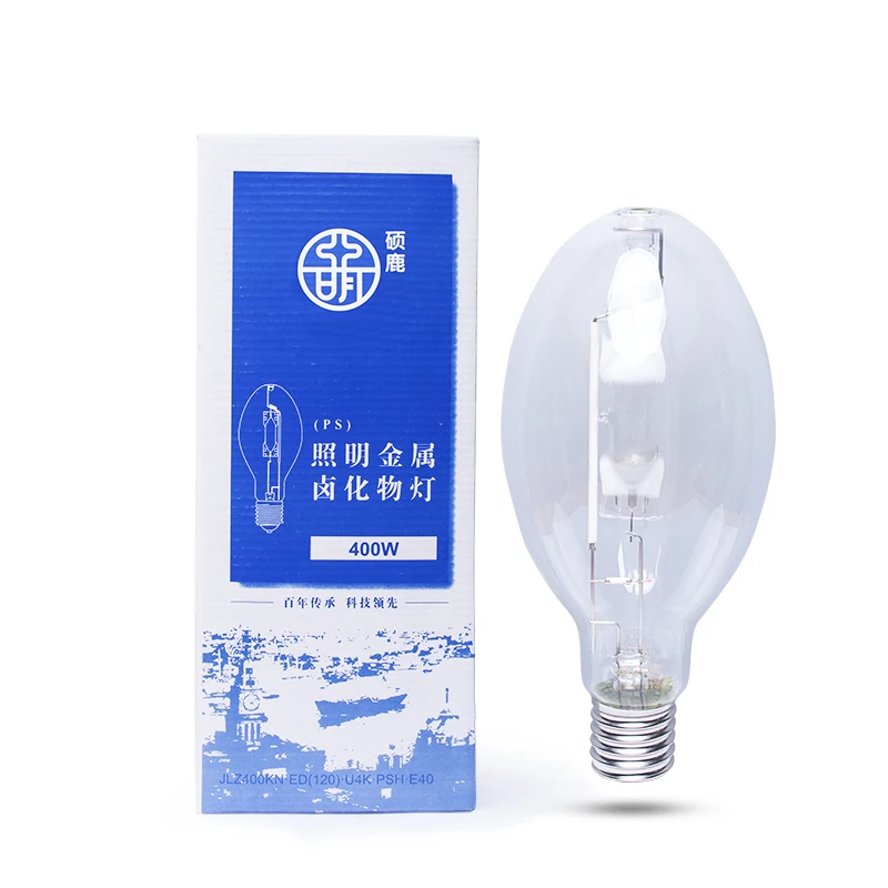 High Quality 400w Mh Elliptical White Light Metal Halide Lamp Hid Lamp