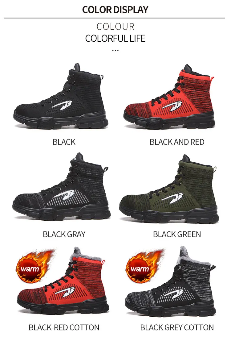 medium high black rubber soles replacement lining lace-up ankle military desert outdoor winter boots for men