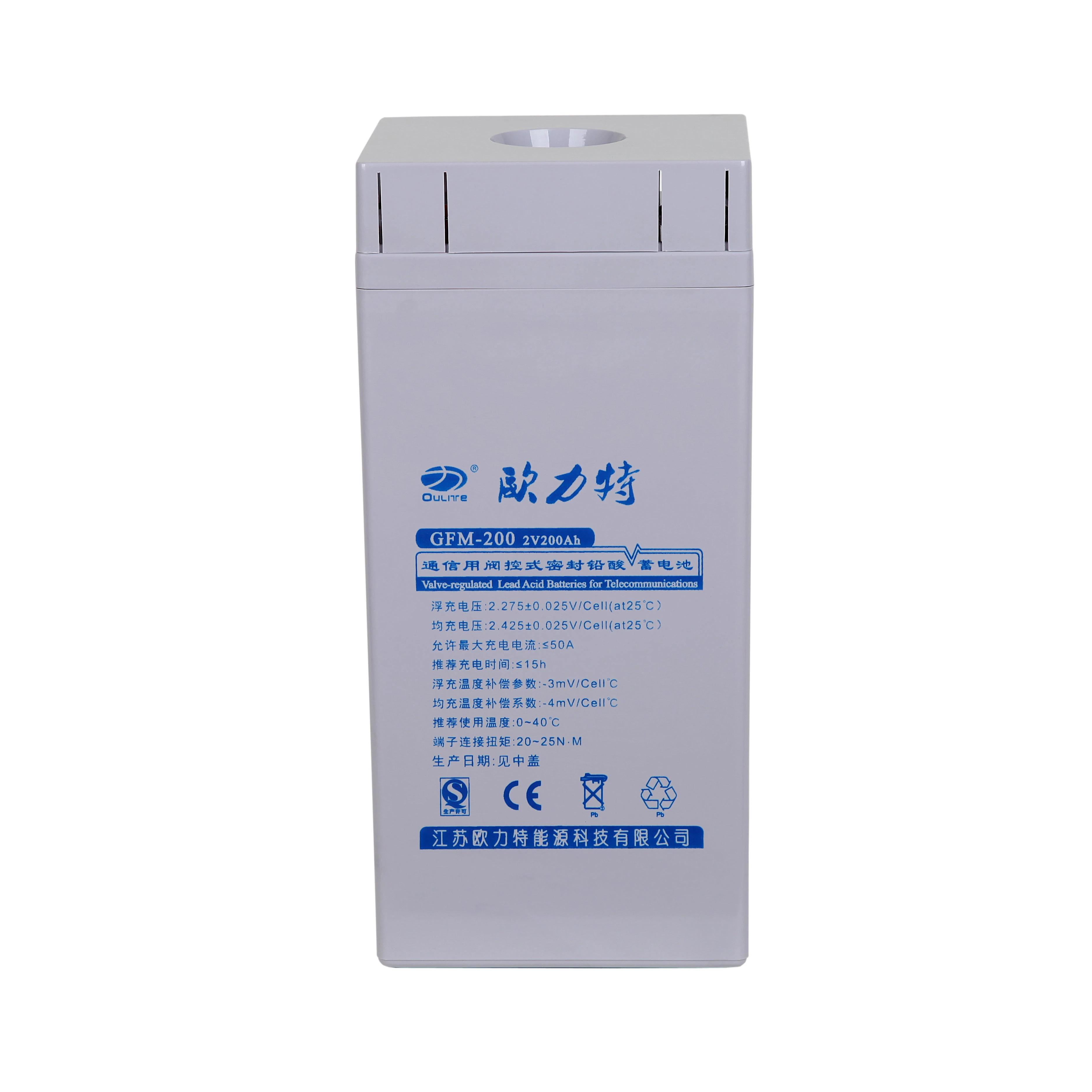 2024 Popular 2V 6V 12V Lead Acid Gel Deep Cycle Battery 100Ah 150Ah 200Ah 250Ah 3 Years Factory Warranty Competitive Price