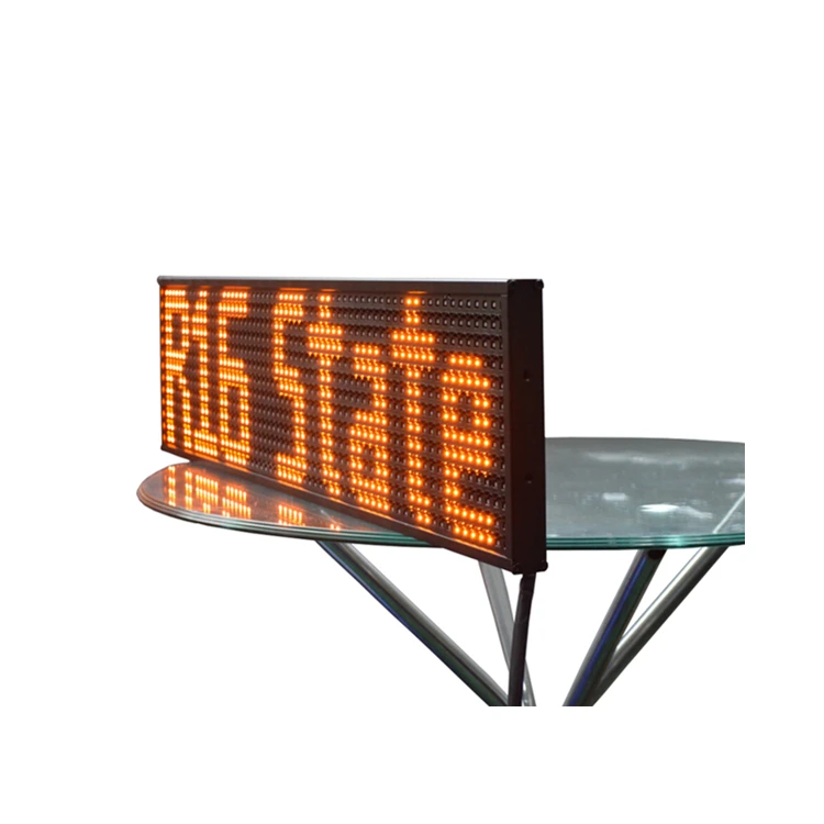 12V DC WiFi LED Screen Display Sign Scrolling Moving Message for CAR BUS