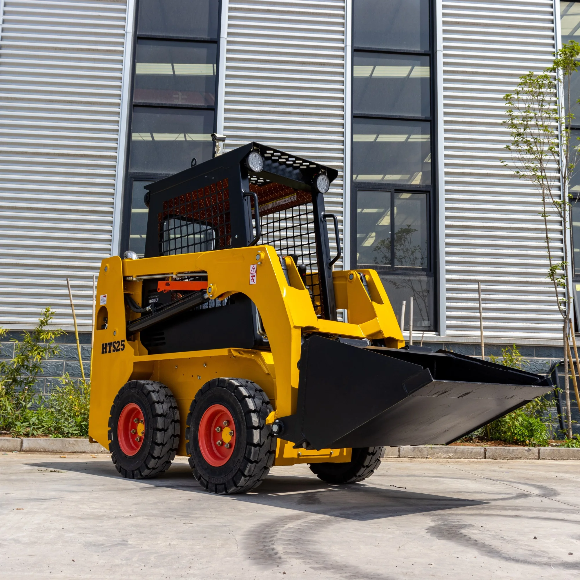 HTS25 skid steer loader mini skid steer CE/EPA China wholesale skid steer mini loader bucket for sale