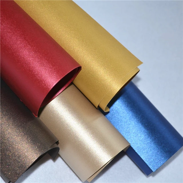 Eco-friendly Specialty Wrapping Paper Pearlized Paper