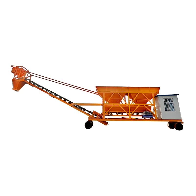 Automatic Pld1200 Pld 800 Pld1600 Mobile Concrete Batching Machine Aggregate Batching System