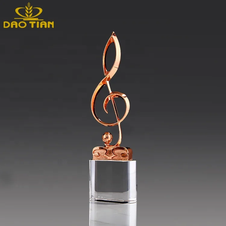 Cheap wholesale high quality K9 crystal glass music trophy awards trophy cup custom 3d laser engrave crystal music trophy online