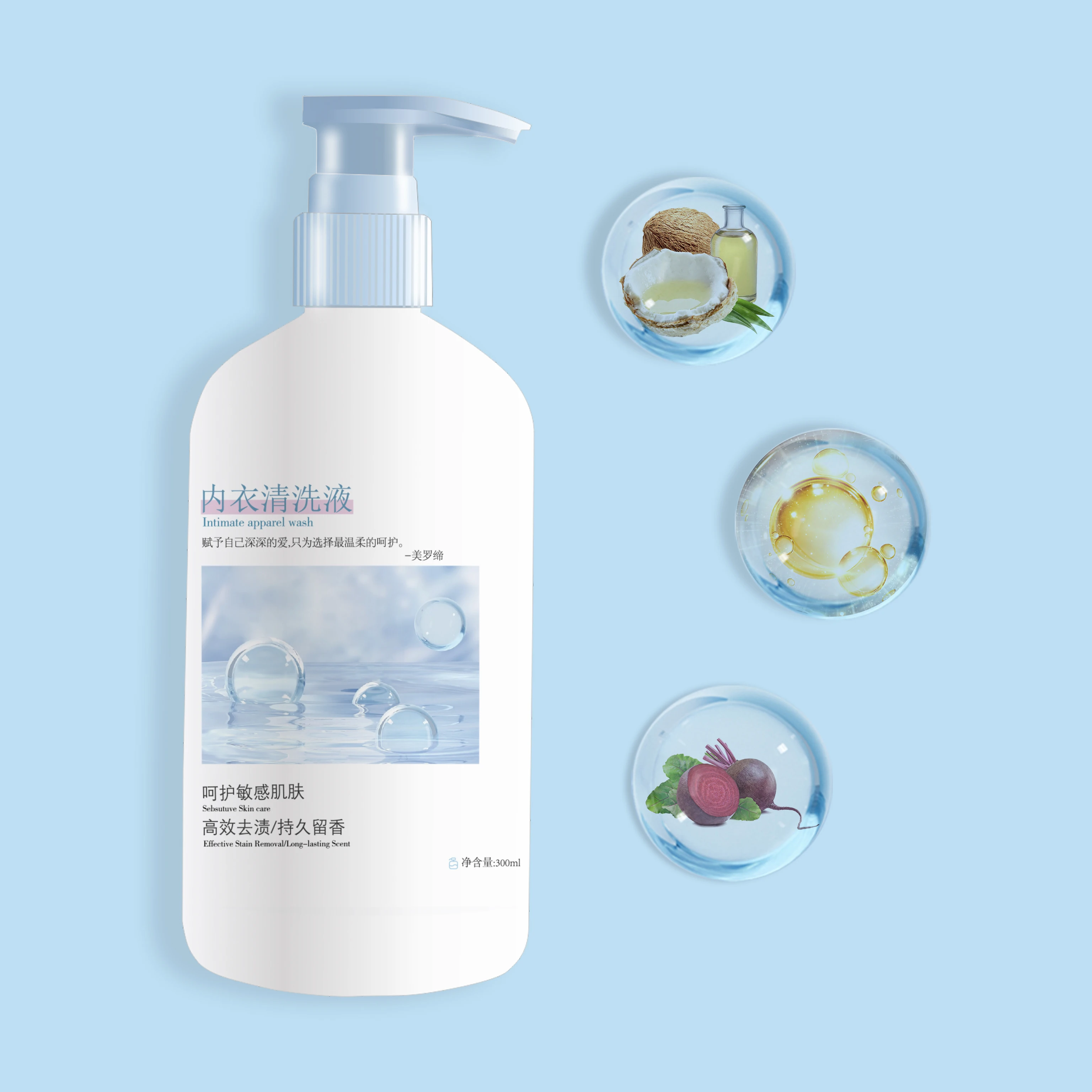 Wholesale Factory Cheap Price Underwear Detergents Liquid Hand Wash Soap laundry detergent for Baby Cloths and Underwear